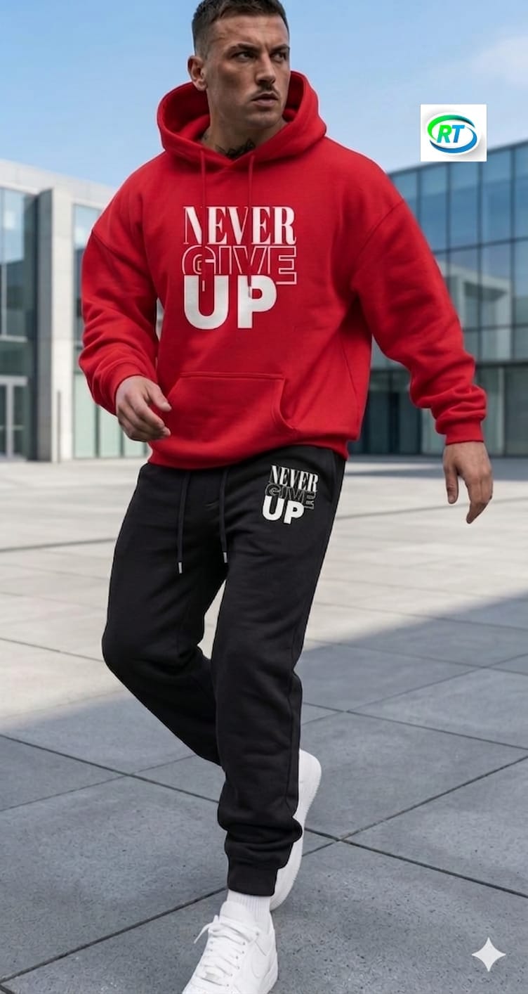 5 Premium Never Give Up Tracksuit Sets for Stylish Everyday Comfort