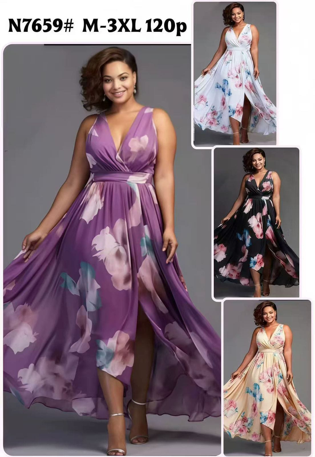 Plus Size Floral Maxi Dress – 7 Beautiful Premium Features for Elegant Style