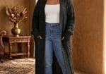 Long Duster Cardigan in Black for Sale South Africa