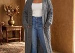 Long Duster Cardigan in Black for Sale South Africa