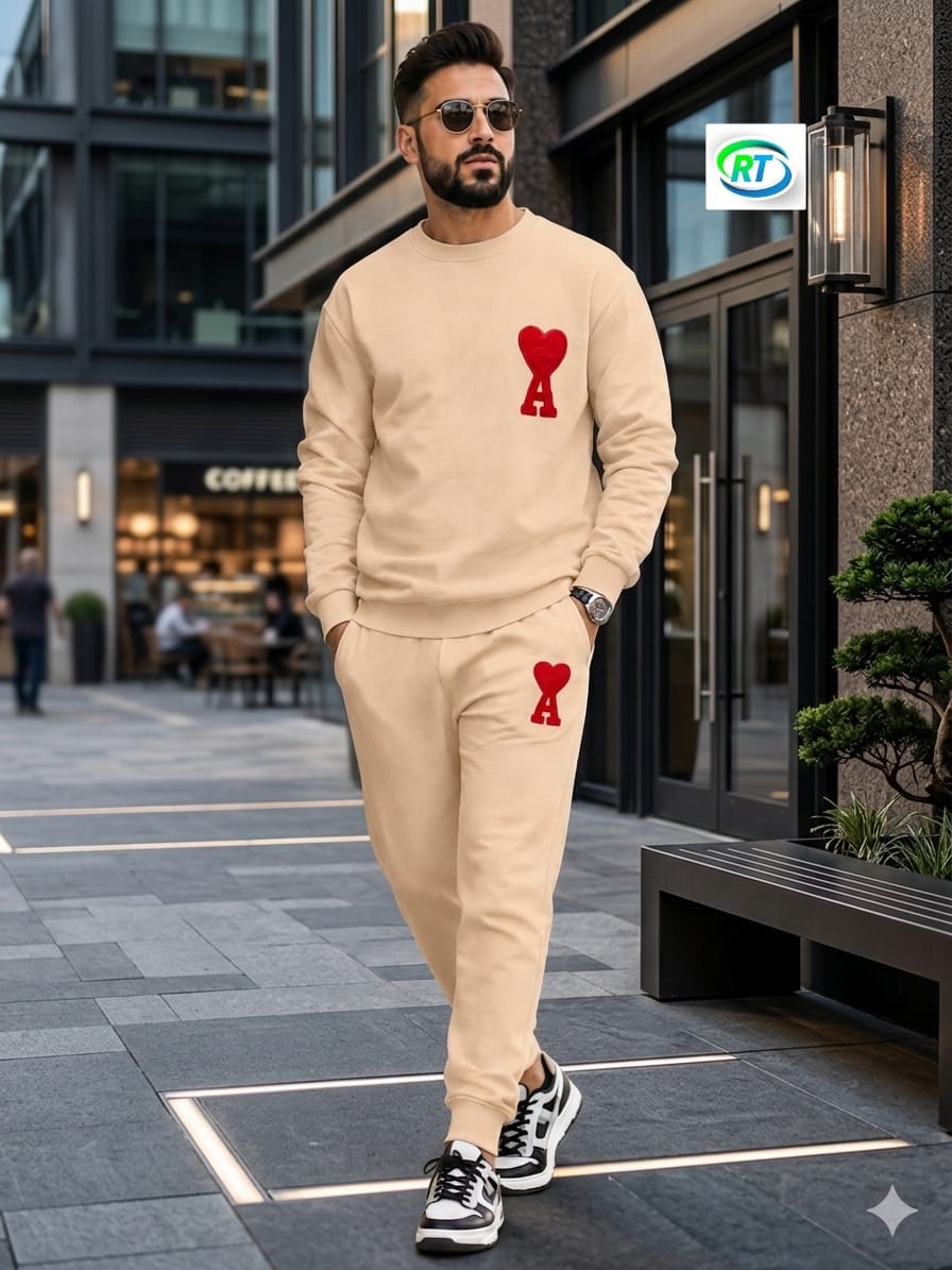 Mens Tracksuit Cream Patch Set for Sale South Africa