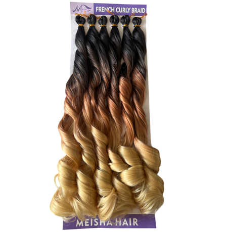 Meisha French Curly Braid – 28 Inch – Pack of 2 – Color C13