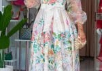 Print Midi Dress for Women