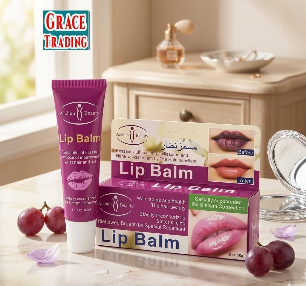 Purple Lip Balm Tube for Women
