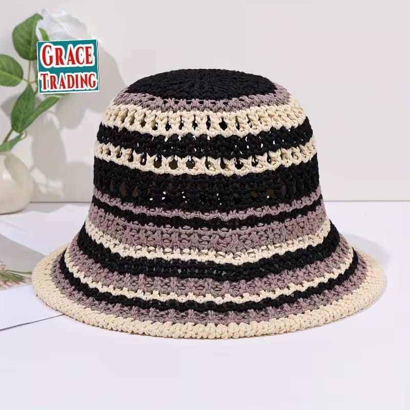 crochet Bucket Hat for Women