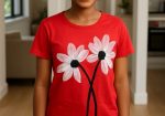 Daisy Print T-Shirt for Girls